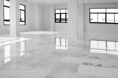 Marble Tile Floor Installation